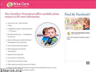 weecaremontessori.com