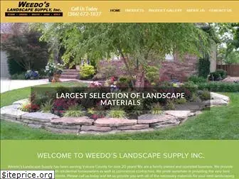 weedoslandscapesupply.com