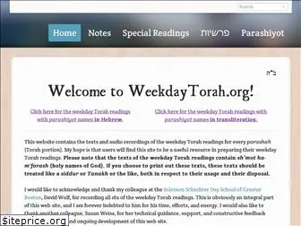 weekdaytorah.org