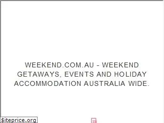 weekend.com.au