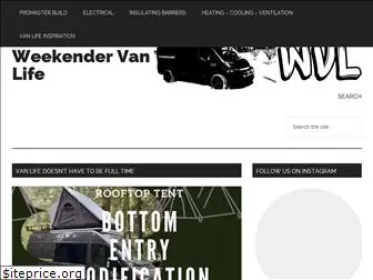 weekendervanlife.com