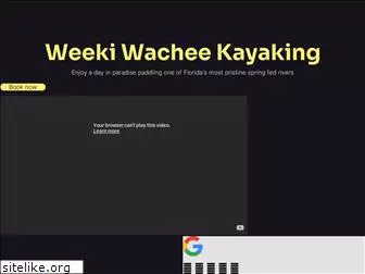 weekiwacheekayaking.com