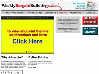 weeklybargainbulletin.com