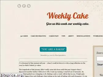 weeklycake.com