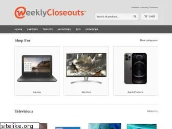 weeklycloseouts.com