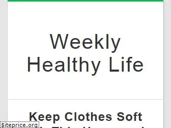 weeklyhealthylife.com