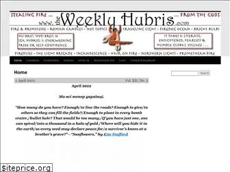 weeklyhubris.com