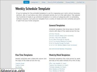 weeklyscheduletemplate.com