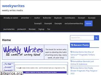 weeklywrites.com