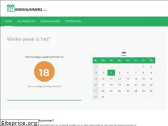 weeknummer.org