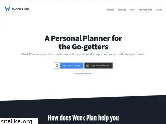 weekplan.net