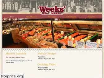 weeksmeatmarket.com