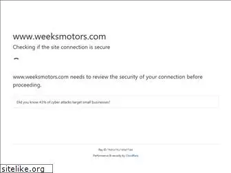 weeksmotors.com