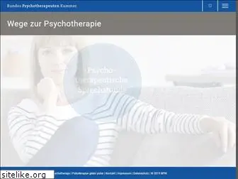 wege-zur-psychotherapie.org