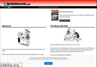 www.wegotrecords.com