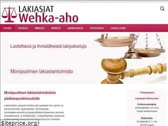 wehka-aho.fi