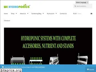 wehydroponics.com