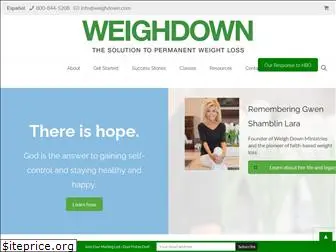 weighdown.com