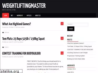 weightliftingmaster.com