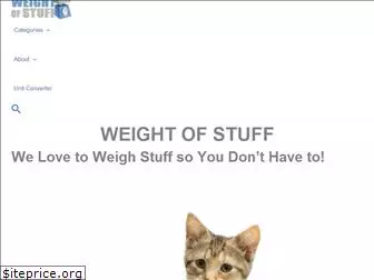 weightofstuff.com