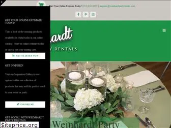 weinhardtpartyrentals.com