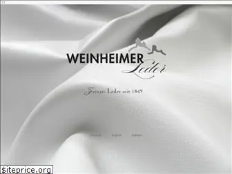 weinheimer-leder.com