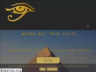 weirdbuttruefacts.com