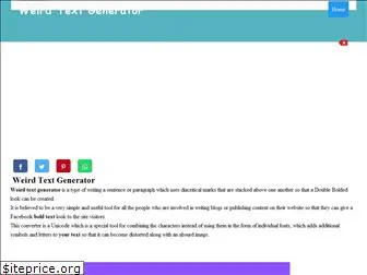 weirdtextgenerator.co