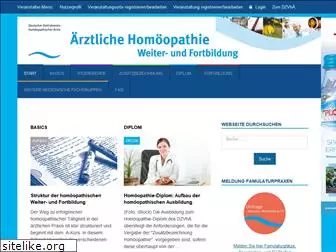 weiterbildung-homoeopathie.de
