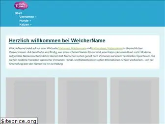 welchername.de