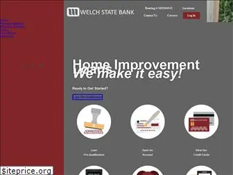 welchstatebank.com