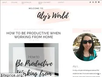 welcometoalysworld.com