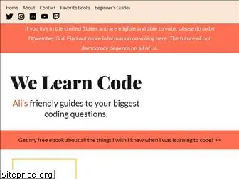 welearncode.com