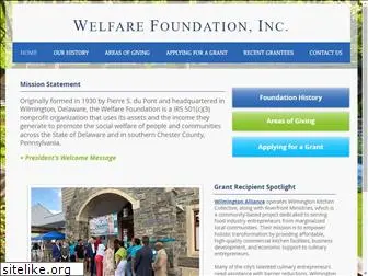 welfarefoundationde.org