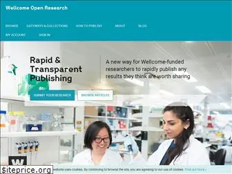wellcomeopenresearch.org