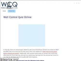 wellcontrolquiz.com