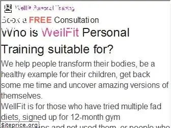 wellfitpersonaltraining.com.au