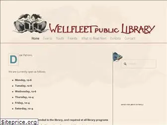 wellfleetlibrary.org