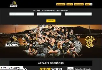 wellingtonlions.co.nz