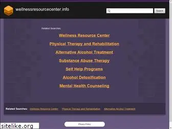 wellnessresourcecenter.info