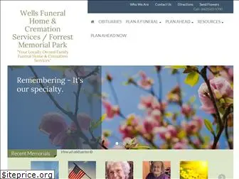 wellsfuneralhome.net