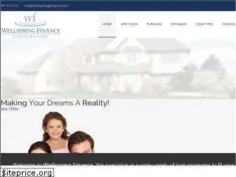 wellspringfinance.com