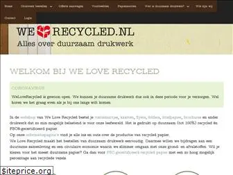 weloverecycled.nl