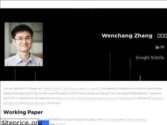 wenchangzhang.com