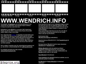 wendrich.info