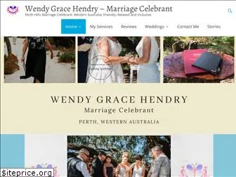 wendyhendrycelebrant.com