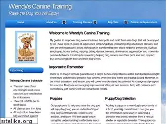 wendyscaninetraining.com