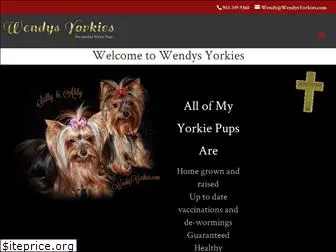 wendysyorkies.com