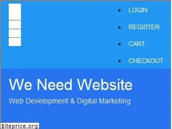 weneedwebsite.com