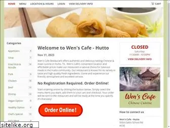 wenscafehutto.com